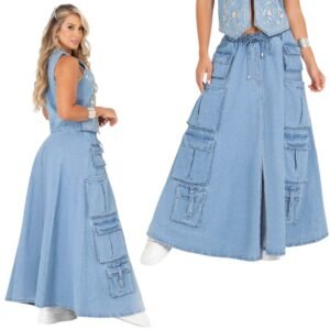 Up falda en jean dm