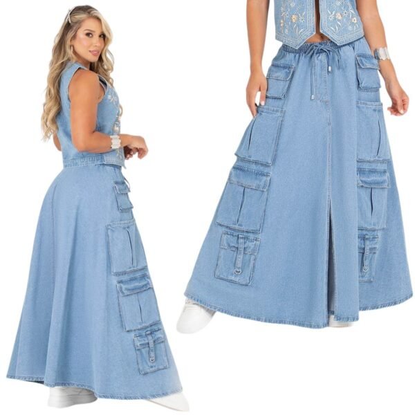 Up falda en jean dm