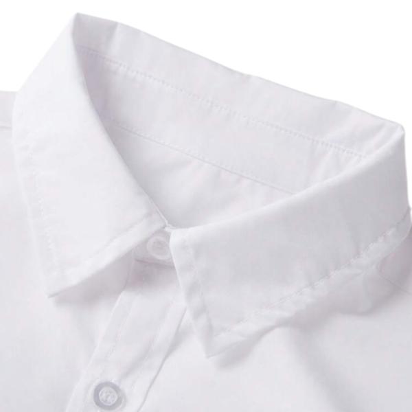Camisa Colegial M/L Niña y Niño - Image 7