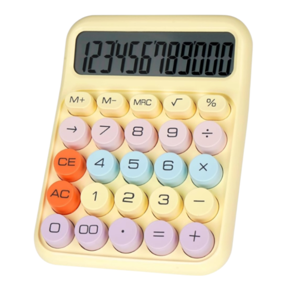 Bonita Calculadora Mecanica LCD - Image 8
