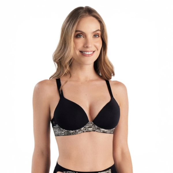 Brasier Laura Realce Natural