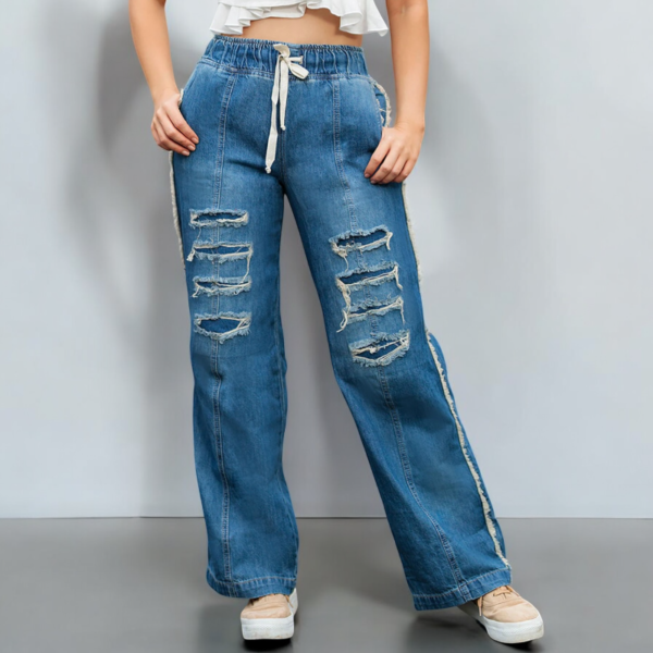 Jeans Jogger Dama - Image 3