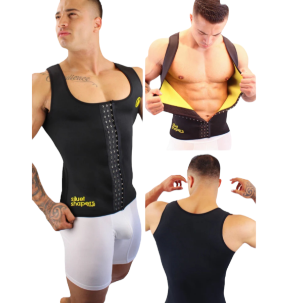 Chaleco Reductor Con Broches Para Hombre - Image 3