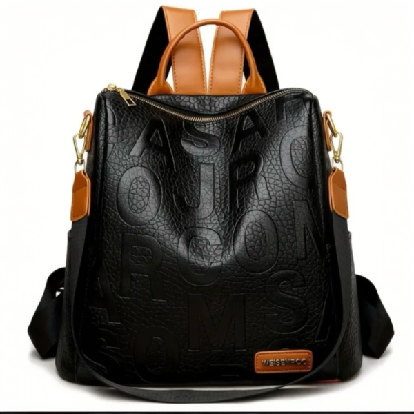 Bolso Elegance Black & Tan - Image 4