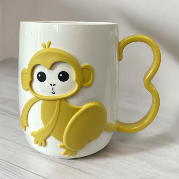 Taza Con Diseño De Monitos - Image 4