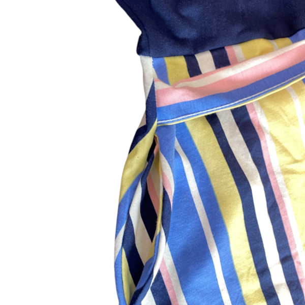 Enterizo En Short Azul a Rayas - Image 2