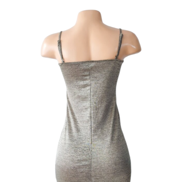 Vestido Corto Metalizado - Image 3