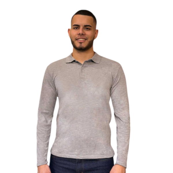 Camibuso Polo  Unicolor Hombre - Image 3
