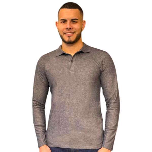 Camibuso Polo  Unicolor Hombre - Image 5