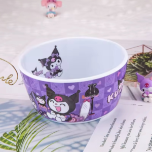 Plato de Kuromi y Cinnamorroll