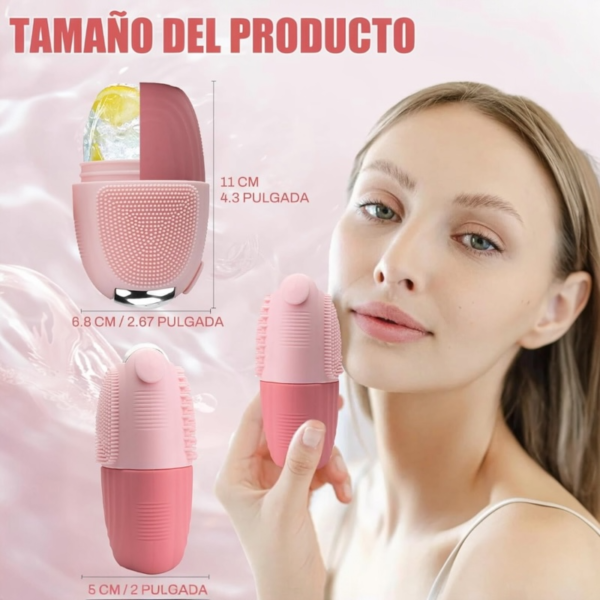 Limpiadora Facial De Silicona 2 En 1 - Image 3