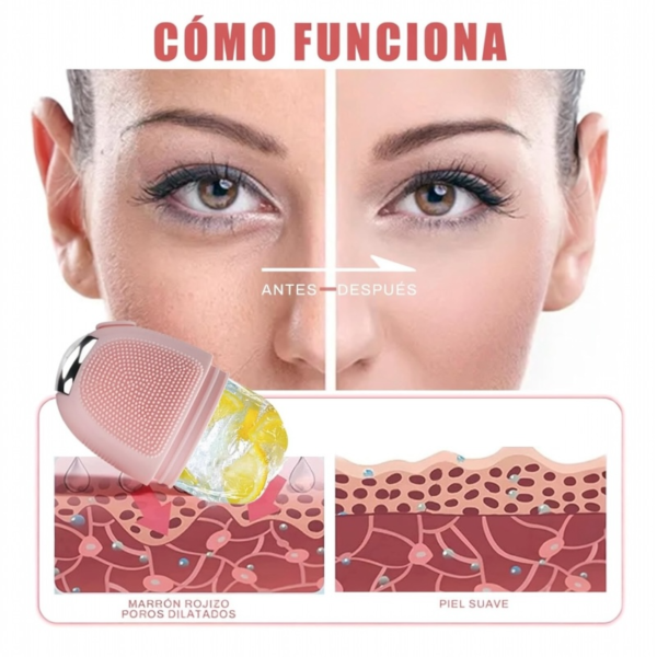 Limpiadora Facial De Silicona 2 En 1 - Image 5