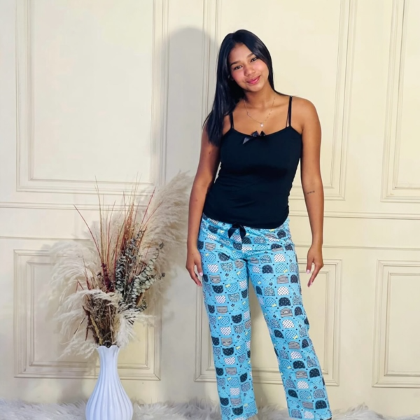 Pijama Con Pantalón Dama - Image 6