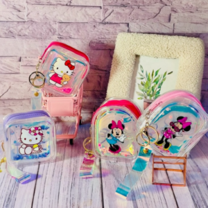 Monedero Hello Kitty y Minnie Mouse