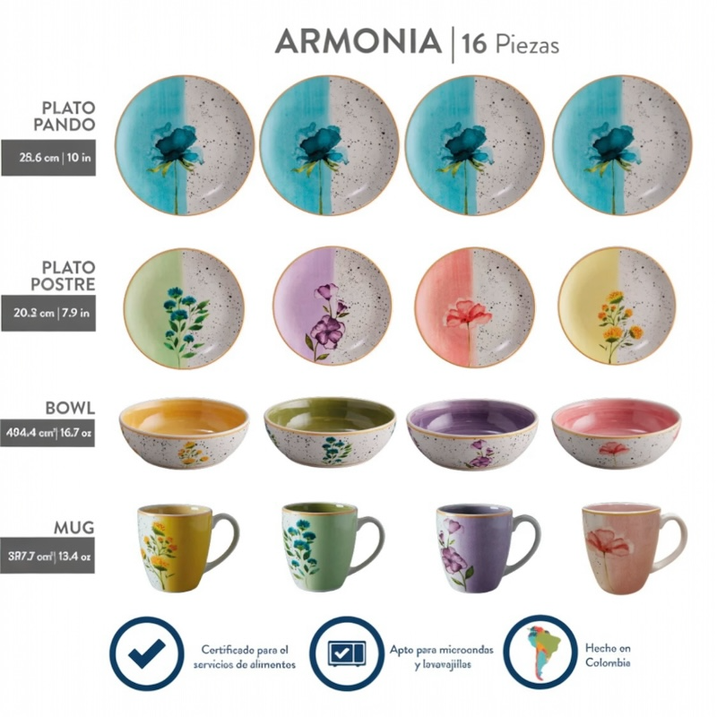 Vajilla Corona Armonia - Image 5