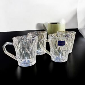 Taza De Vidrio "Diamond Cut"