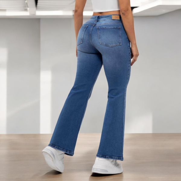 Fiara Jeans Bota Campana Tiro Alto - Image 2