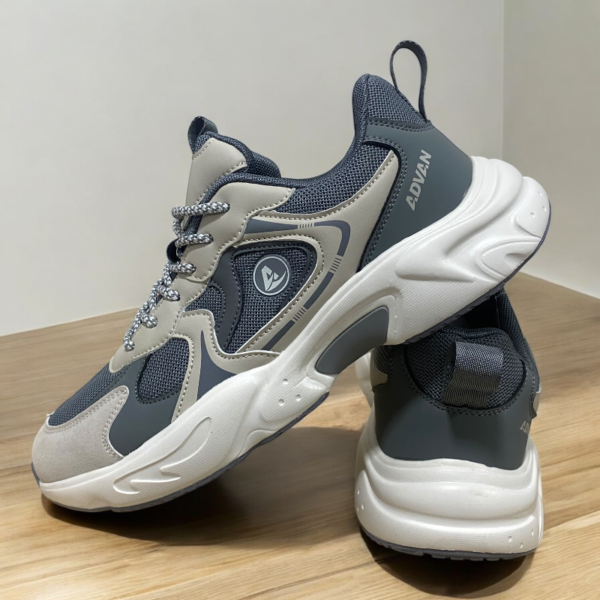 Zapato Hombre ADVAN Trail Urban Gris Con Beige - Image 2