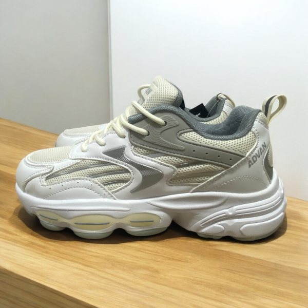 Zapato Unisex ADVAN Beige Con Gris - Image 3