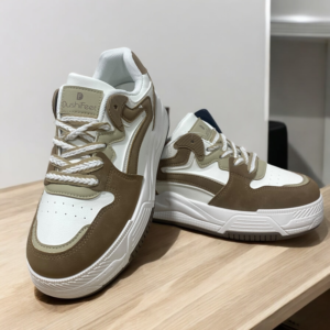 Zapato Dama DushiFeet Blanco, Cafe y Cafe Claro