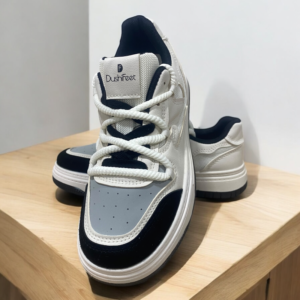 Zapato Dama DushiFeet Crema Con Negro