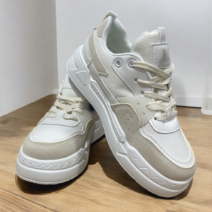 Zapato Dama DushiFeet Blanco Con Beige