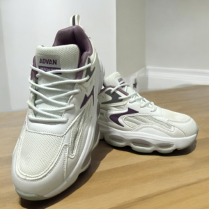 Zapato Dama ADVAN Blanco Con morado