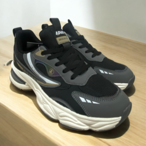 Zapato Hombre ADVAN Negro Con Gris