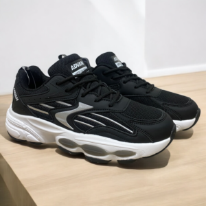 Zapato Hombre ADVAN Negro Con Gris