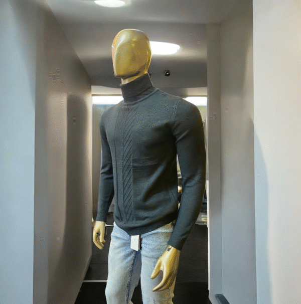 Buzo Cuello Tortuga Para Hombre - Image 6