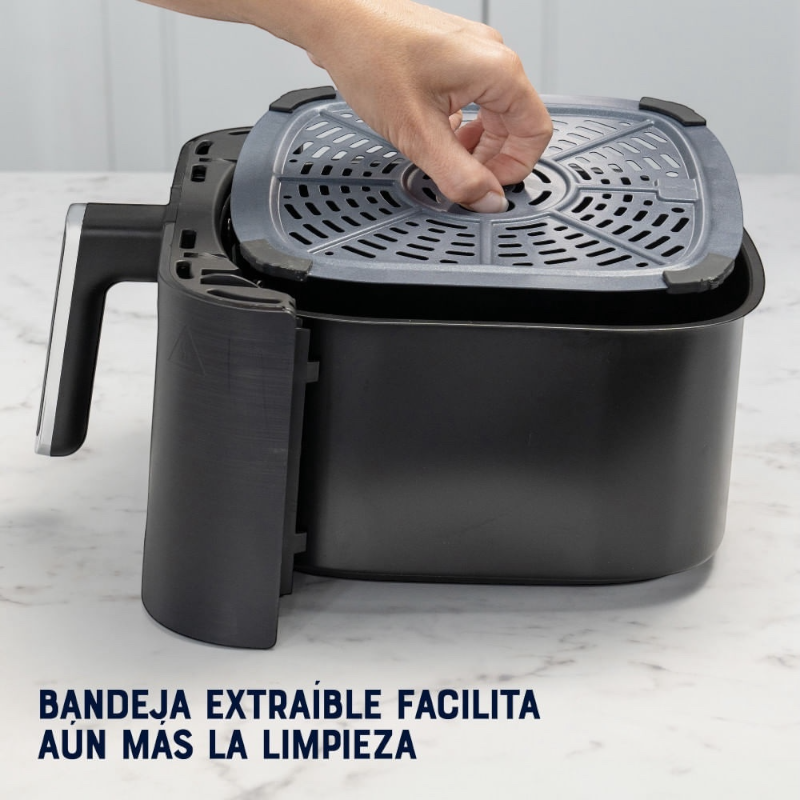 Freidora De Aire Manual Oster® Diamondforce, 4l Ckstaf401mdf Color Negro 110V - Image 5