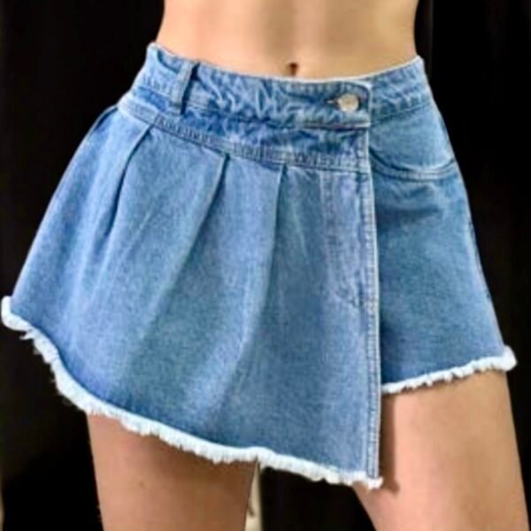 Falda Short Level Nine Flecos Vintage - Image 3