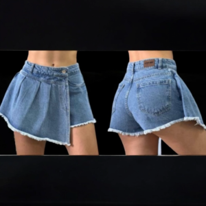 Falda Short Level Nine Flecos Vintage
