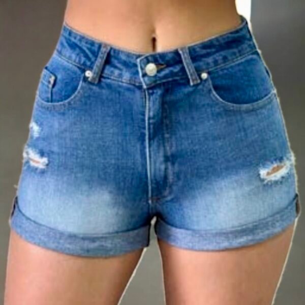 Short Level Nine Doblado Con Rasgado - Image 3
