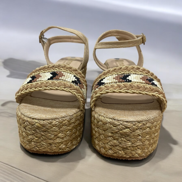 Sandalias Plataforma Tejidas Estilo Étnico - Image 2