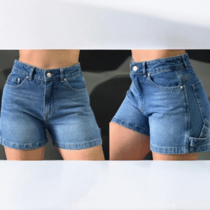 Short Level Nine Azul Con Bolsillo Lateral