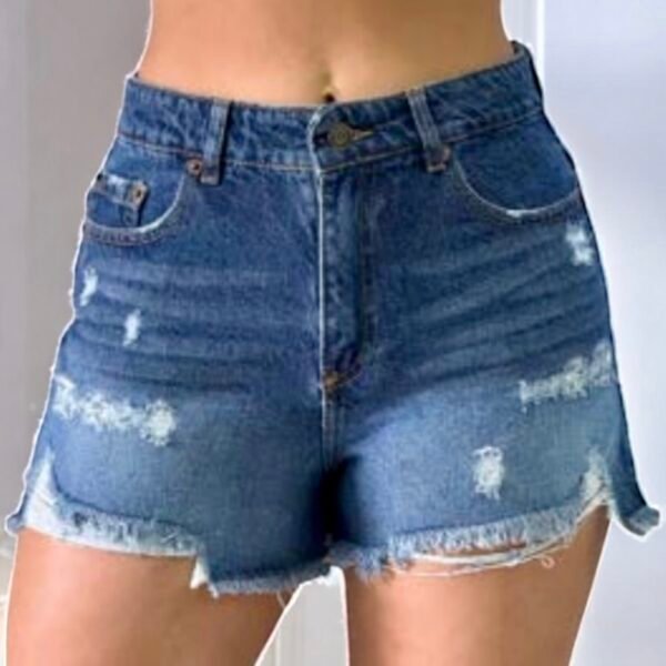 Short Level Nine Clasico Con Desgates - Image 2