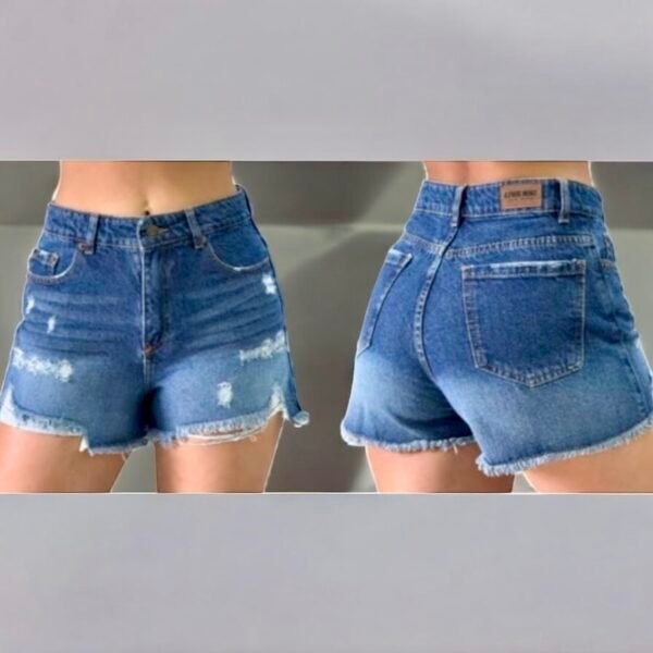 Short Level Nine Clasico Con Desgates