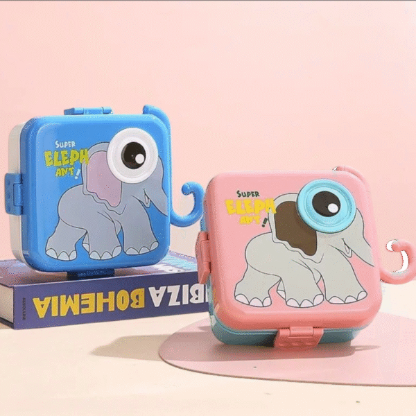Portacomida Infantil Dino Aventura- Elefante - Image 6