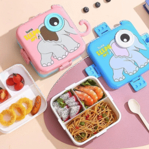 Portacomida Infantil Dino Aventura- Elefante