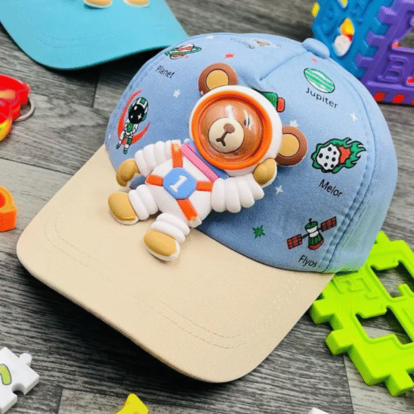 Gorra Infantil Oso Espacial