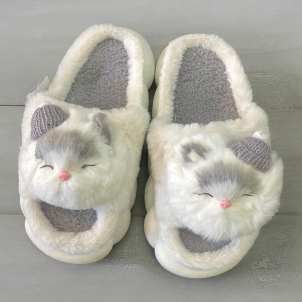 Babuchas Abiertas de Gatitos Dormilones (Tallas 36 a 41) - Image 7