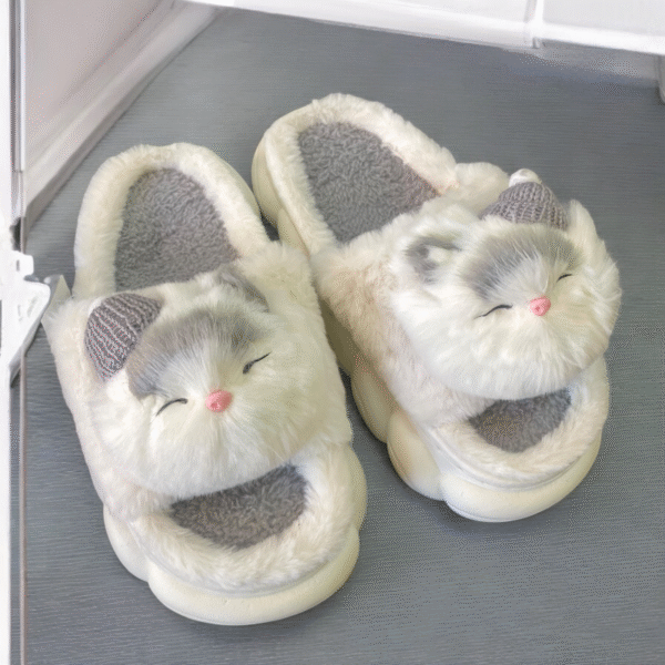 Babuchas Abiertas de Gatitos Dormilones (Tallas 36 a 41) - Image 6
