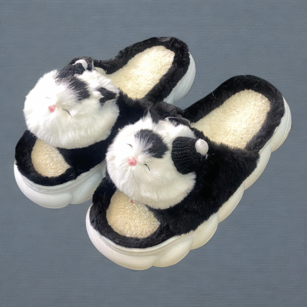 Babuchas Abiertas de Gatitos Dormilones (Tallas 36 a 41) - Image 3