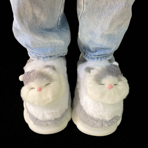 Babuchas Cerradas de Gatitos Dormilones (Tallas 36 a 41) - Image 3