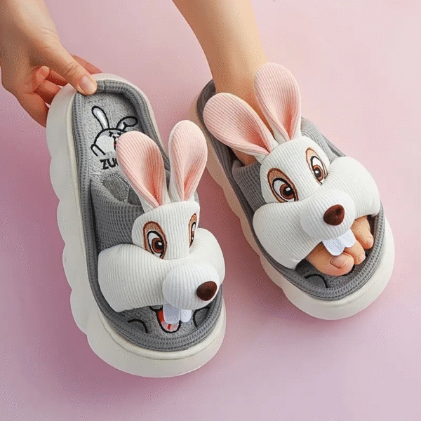 Babuchas de Conejito para Niña (Tallas 30 a 35) - Image 2
