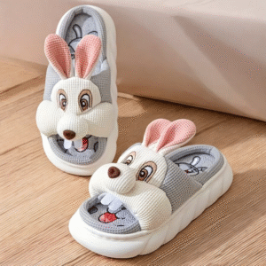 Babuchas de Conejito para Niña (Tallas 30 a 35)