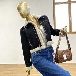 Chaqueta En Gamuza Ovejera