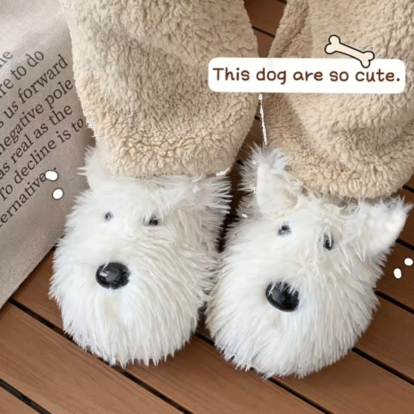 Babuchas Peluditas De Perrito - Image 2
