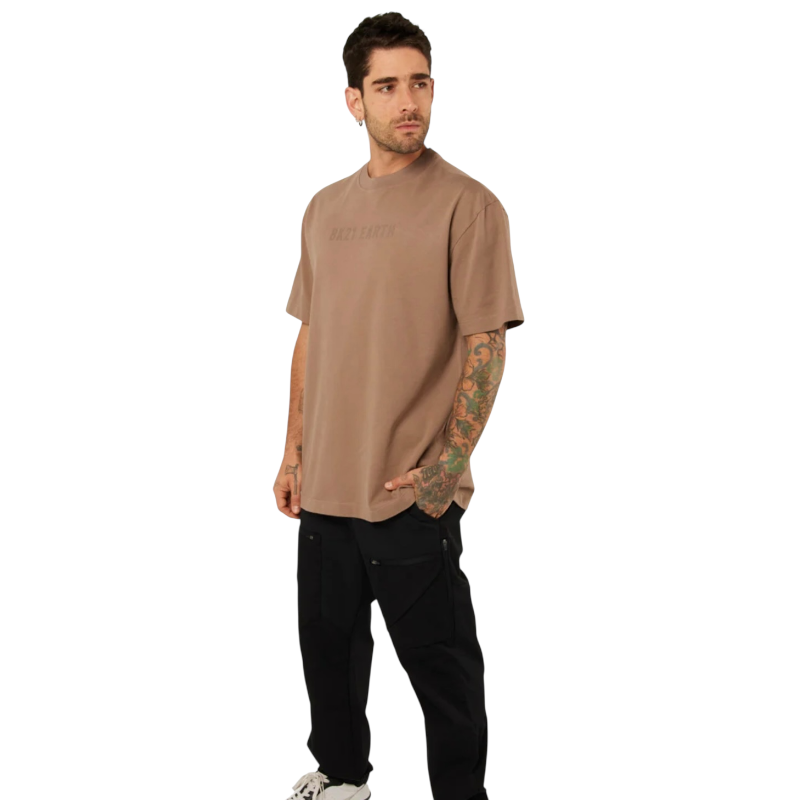 Camiseta Oversize Earth Taupe - Image 9